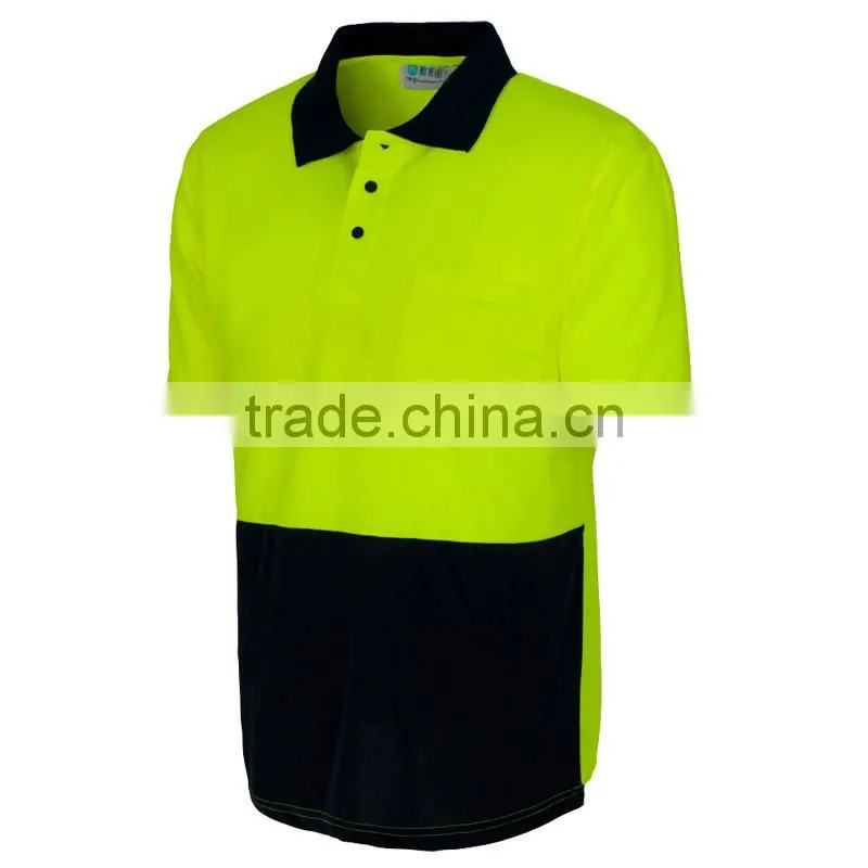Mens hi-vis t-shirt/Hi Vis Dry Fit Polo Shirt