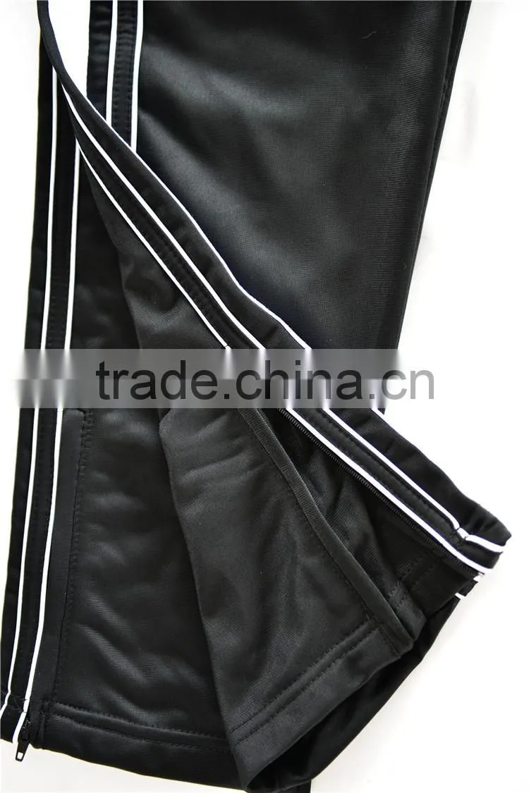 2016 hotsell men's 100% polyester tricot pants sport pants