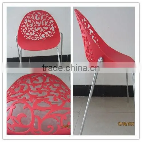 LS-4002 China supplier Bonsai Chair , New design modern plastic chair for living room