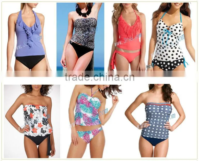 women's fashion tankinis bikinis