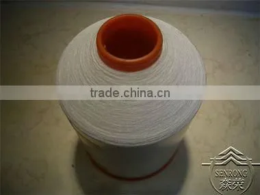 Polyester filament sewing thread