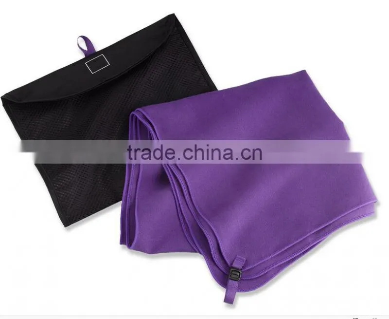 China Suede towel Quick-dry Microfiber beach Towel