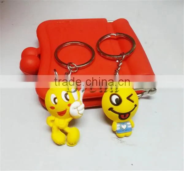 Latest Emoji Keychain Cute 3D Keychain Emoji dolls with wholesale price from China