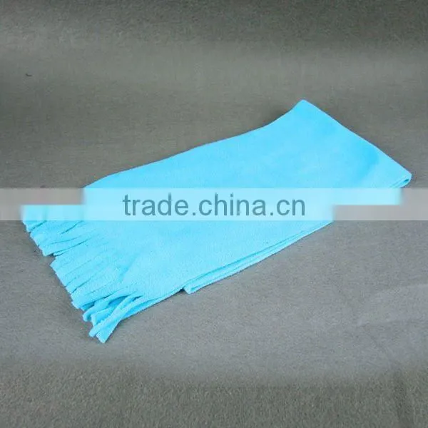printing polar fleece scarf Colored ZebrAs