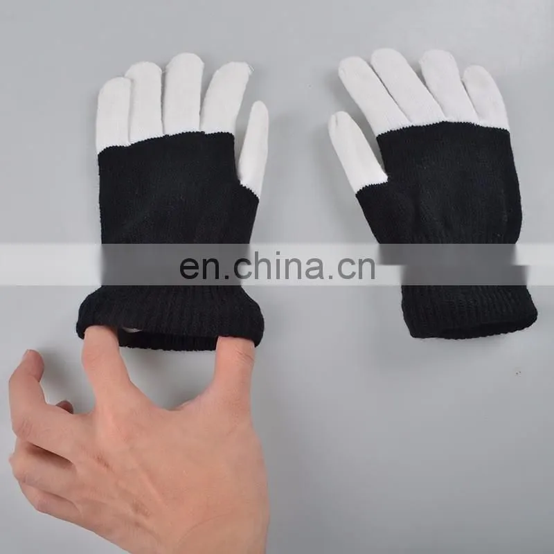Flashing Finger Lighting Glow LED Glow Gloves PLG-3