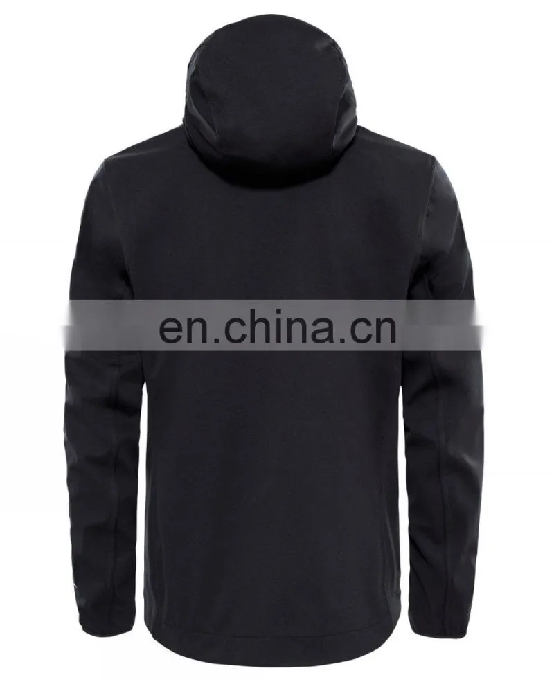 2017 New style golf top plain contrast color men softshell jacket