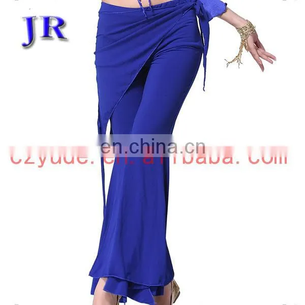 Cheap long women belly dance wear pants K-4008#