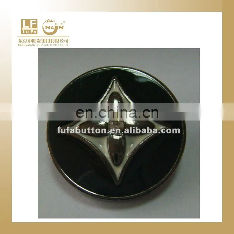 black drop oil metal sewing button,epoxy button