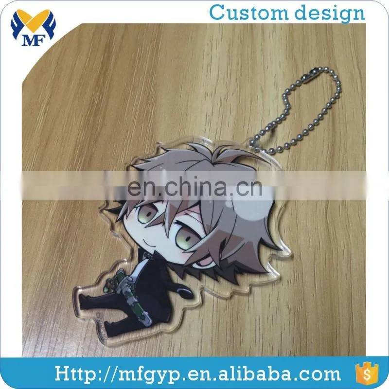 Made in China promotional metal square keyring