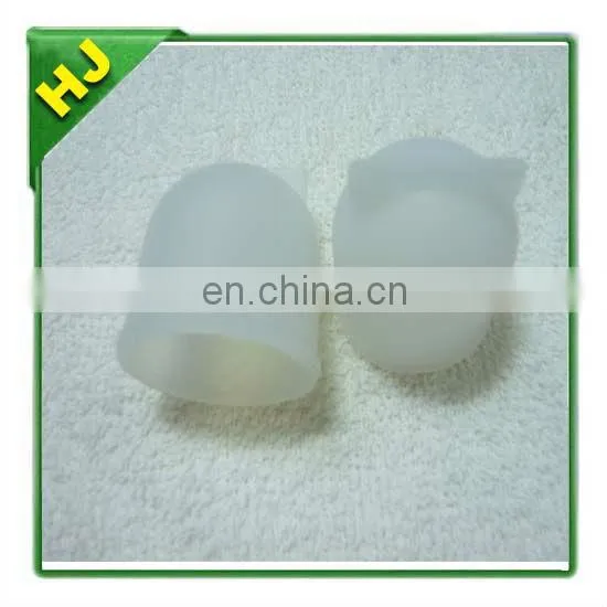 Silicone valve seal
