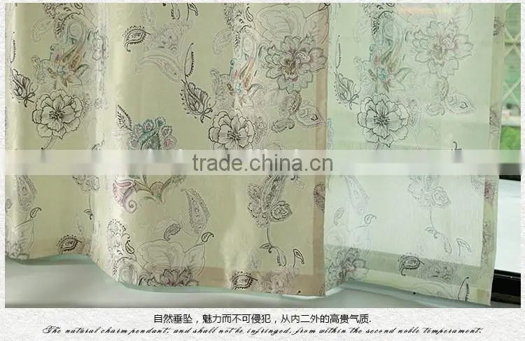 High quality hot selling fabric curtain ready made curtain
