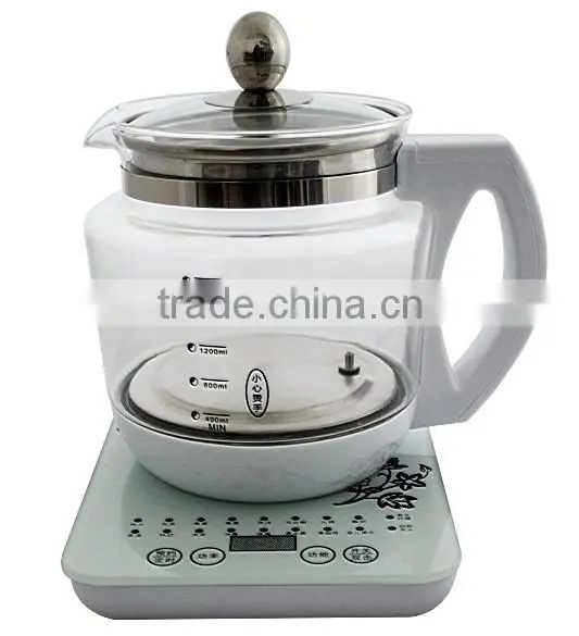 New Design Electric glass tea pot, Glass tep pot