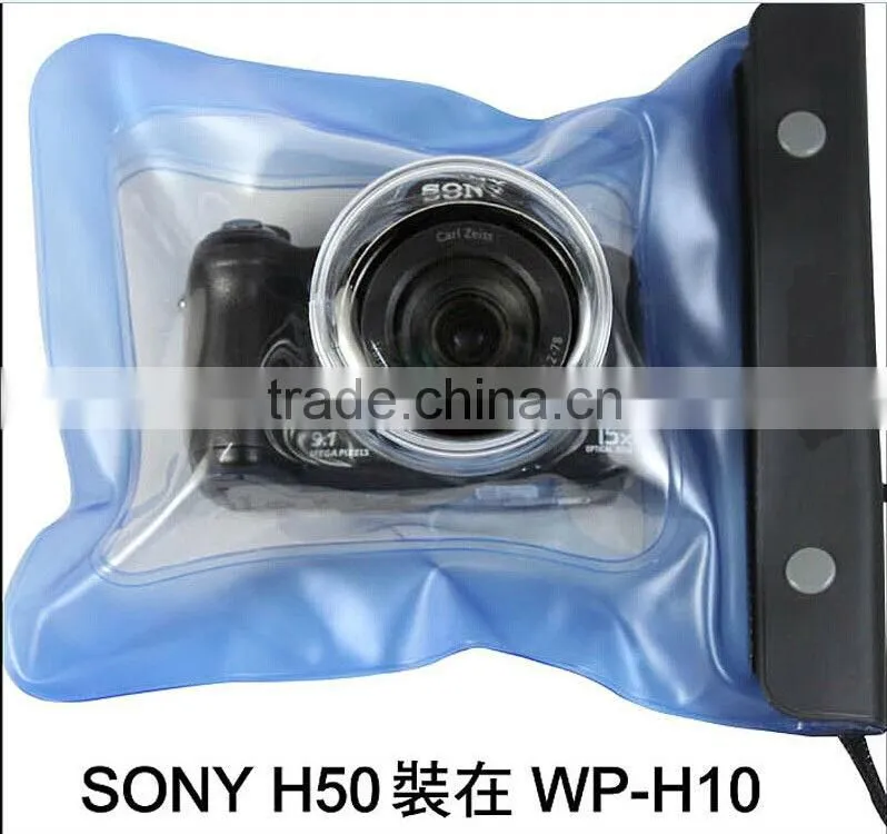 waterproof camera bag blue