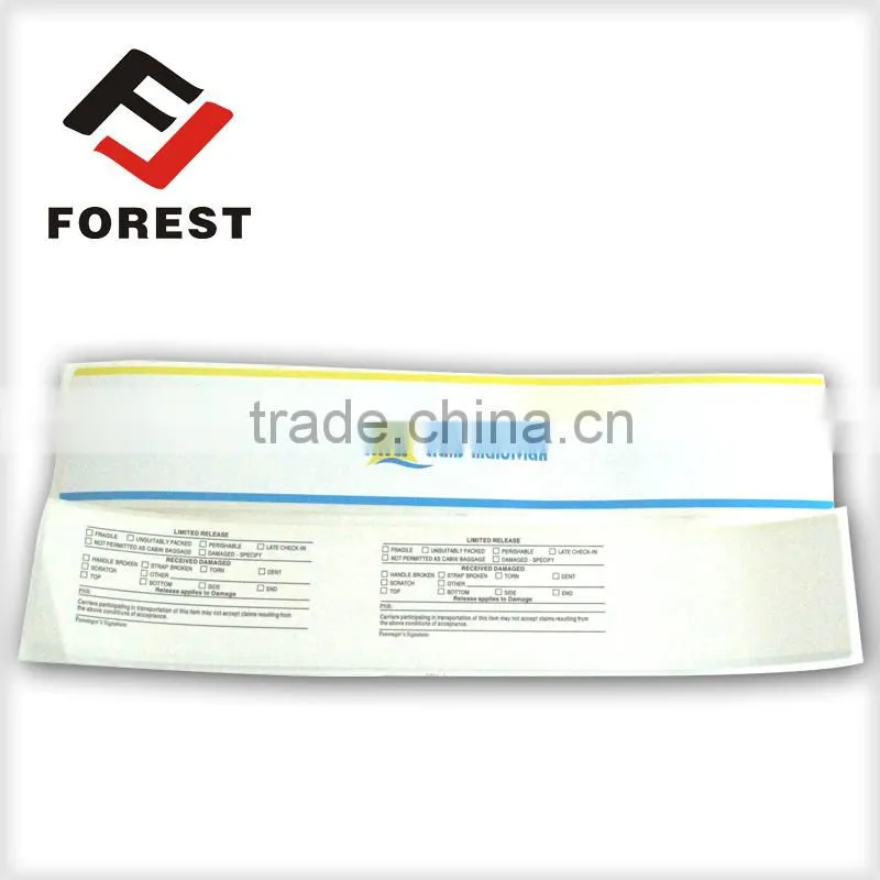 airline bag tags, luggage tag printing