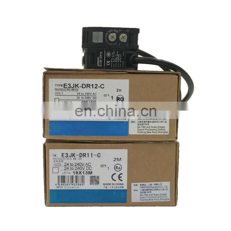 Genuine Omron Fiber optic amplifier omron fiber sensor e32-d15xr E3C-JC4P E3CJC4P