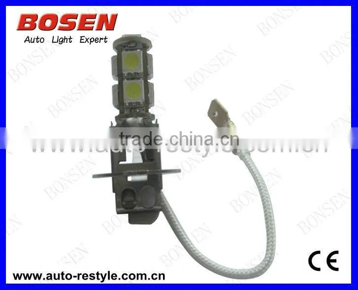 9SMD H3 auto led light auto led interior light car interior led lights