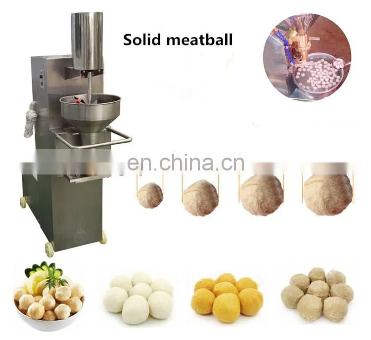 Factory Genyond high speed fish meatball forming cooking processing equipment making machine