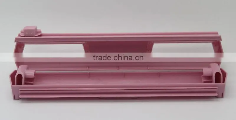 Patent product Plastic wrap and foil paper cutter Safety Plastic Wrap Cutting Dispenser Case Aluminum Foil Paper Wrap Cutter NEW