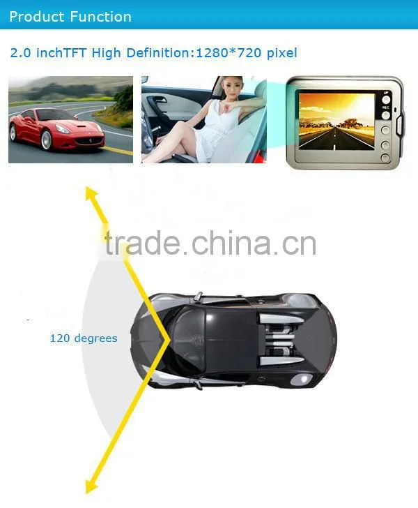720P HD Car Camera Recorder