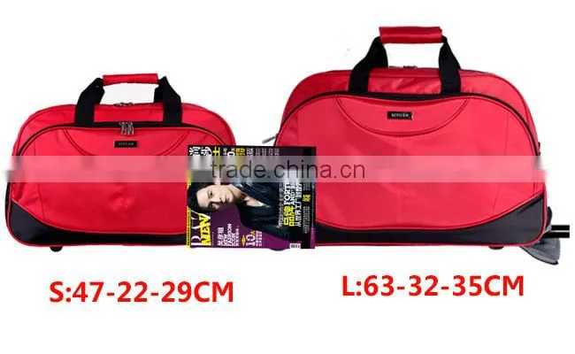 unique carry on luggage trolley duffle bag