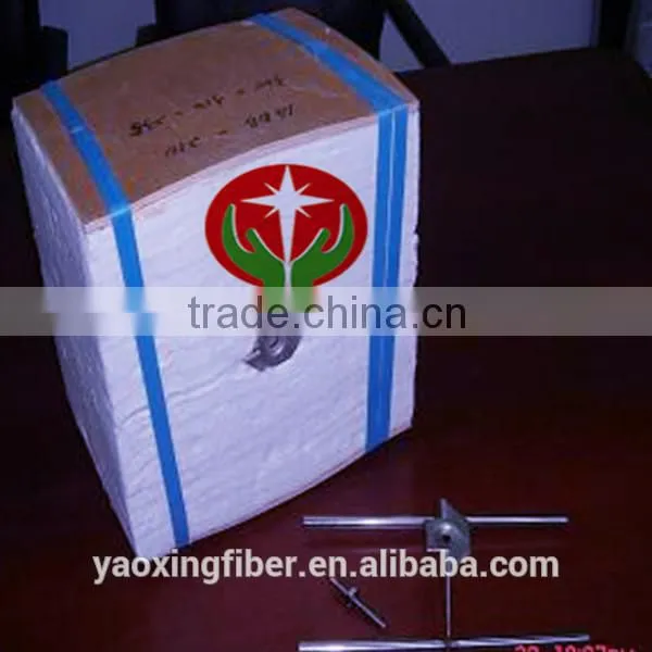 refractory ceramic fiber module heat insulation ceramic fiber module ceramic fiber module with anchor system