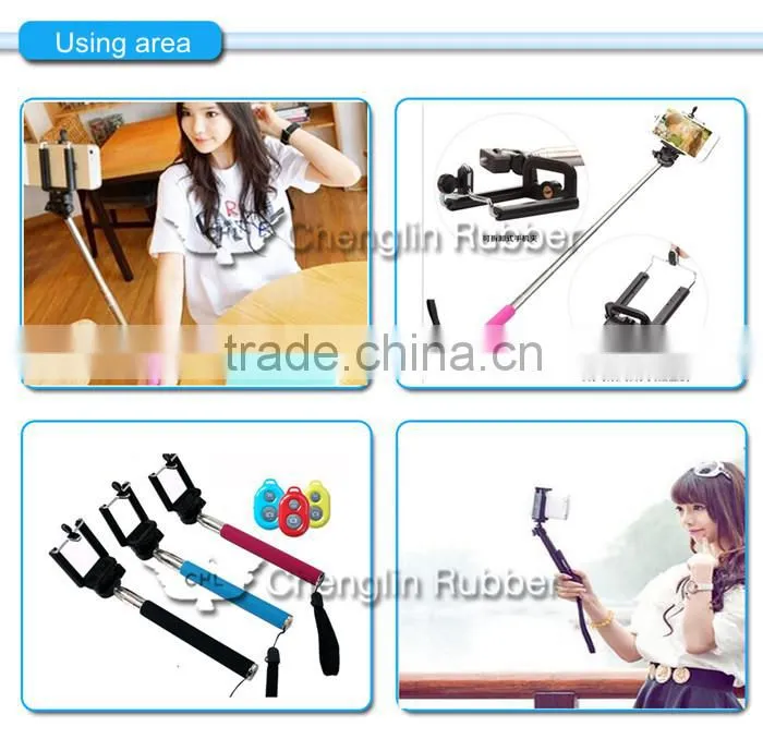 Couple selfie rod , cartoon couple selfie rod , wired couple selfie rod