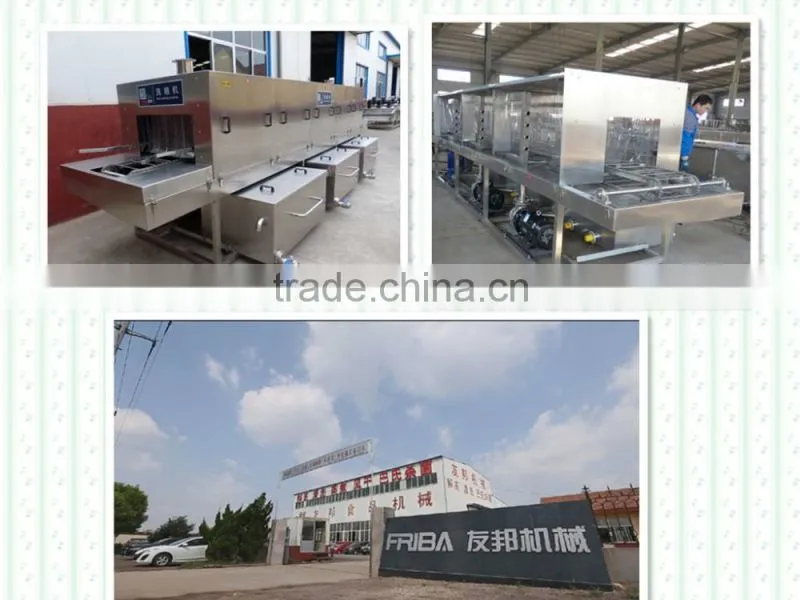 Full automatic box washing and drying system box washing machine