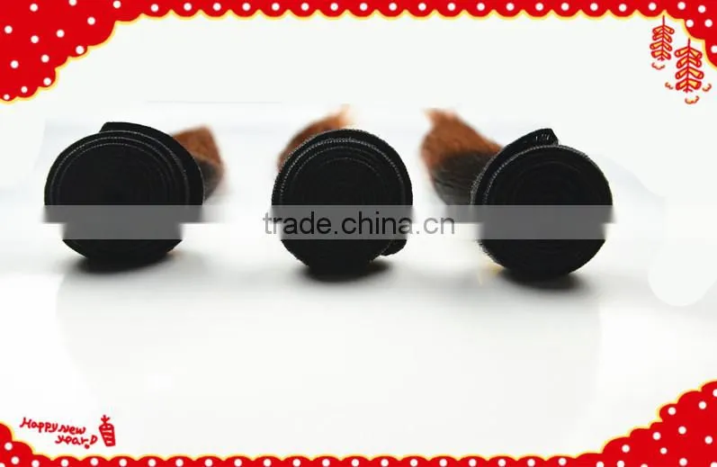 ombre hair extensions/weft brazilian hair grade 5A