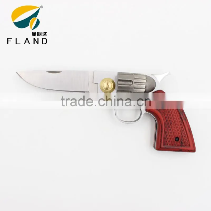 New cool design skull pattern PP handle stainless steel mini pocket knife