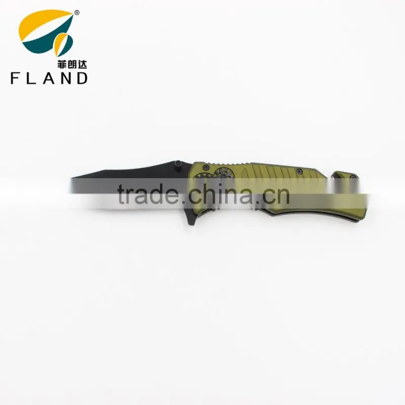 yangjiang factory manufacture durable soldier's knife pakistan stainless steel folding knife