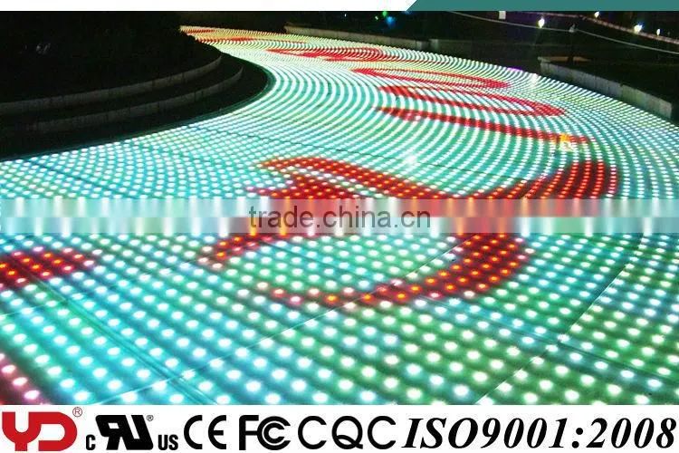 YD IP68 V-0 CE UL SASO FCC RGB High Quality Led Illuminating Underground Display Lighting