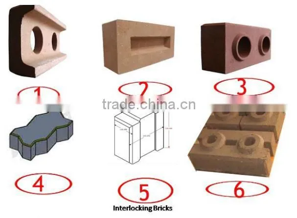 Small scale portable mud kenya soil cement interlocking block brick making machine in namibia