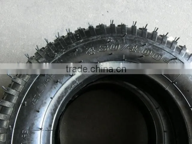 wheelbarrow out tire 4.00-8 diamond pattern wheelbarrow tyre