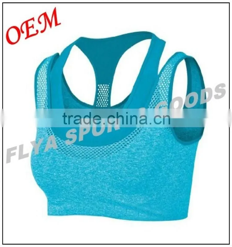 Women Fitness Sports Wear Dry Fit Ladies Gym Bra Custom