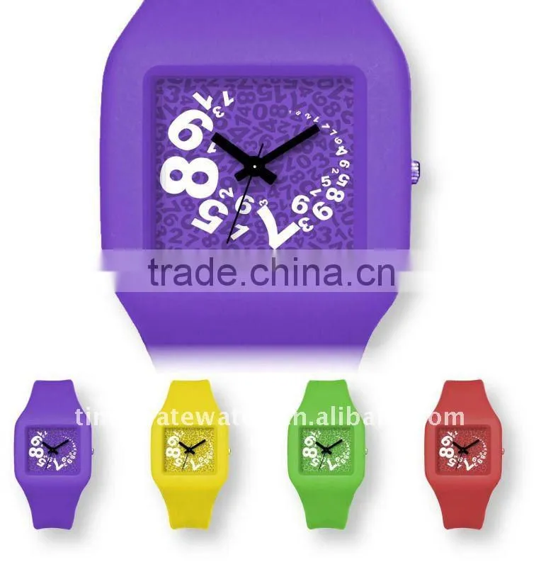 Practical silicone watch silicone watch band