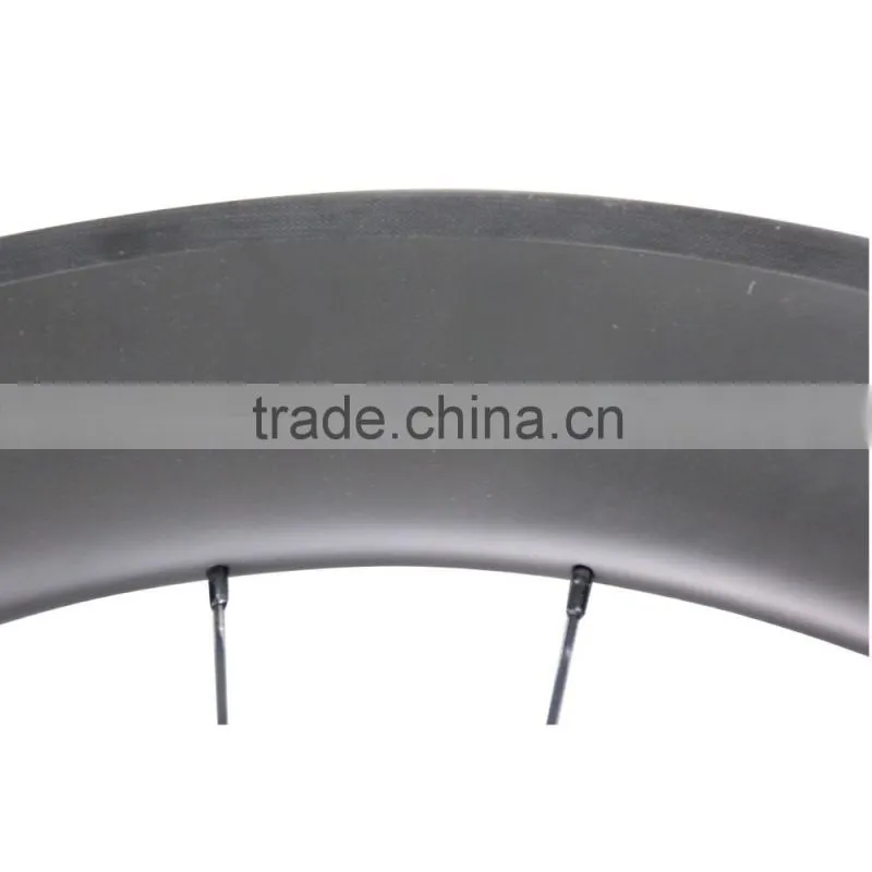 2016 OEM Chinese Cheap 86mm Clincher Newest U Shape 27mm Wide 700c Carbon Road Bike Wheels