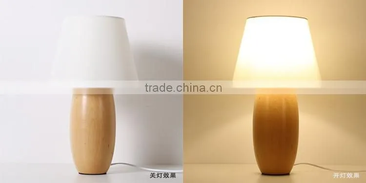 LED Wood table lamp Hot Sale Outstanding Designer led table lamps LED Wood table Light JK-879-17