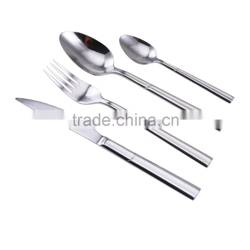Brand new high quality 4pcs cutlery set, stainless steel dinnerware