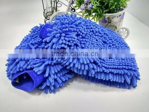 2016 New Style With Lining Embroidered Logo Microfiber Mitt
