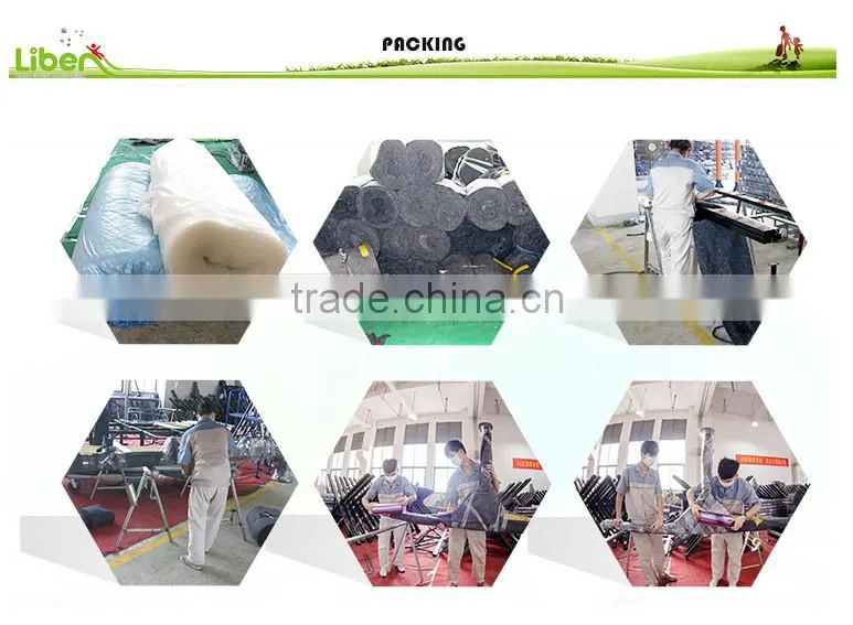 European standard durable high quality trampoline park