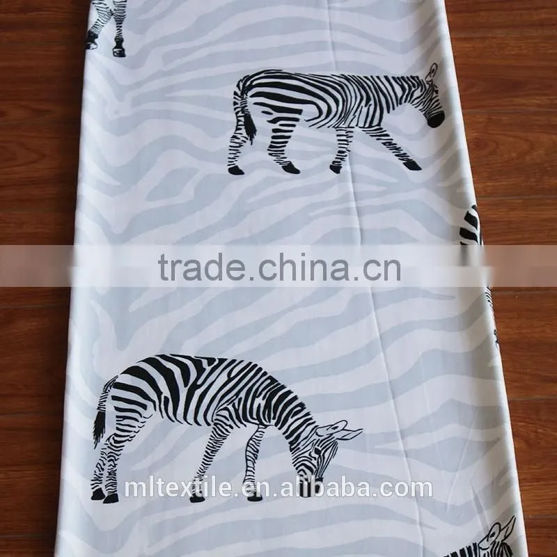 Eco-friendly organic printed bamboo fabric textile
