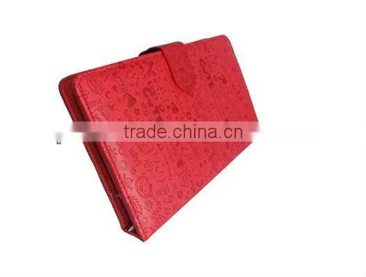 7" Universal Leather Case MID Tablet Adjustable Fixed Foot