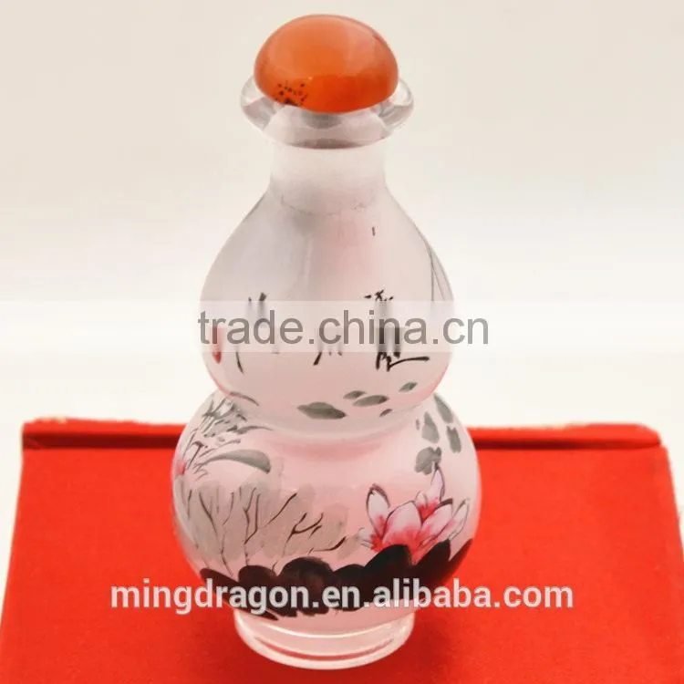 Chinese Antique Custom Handpainted Snuff Bottle