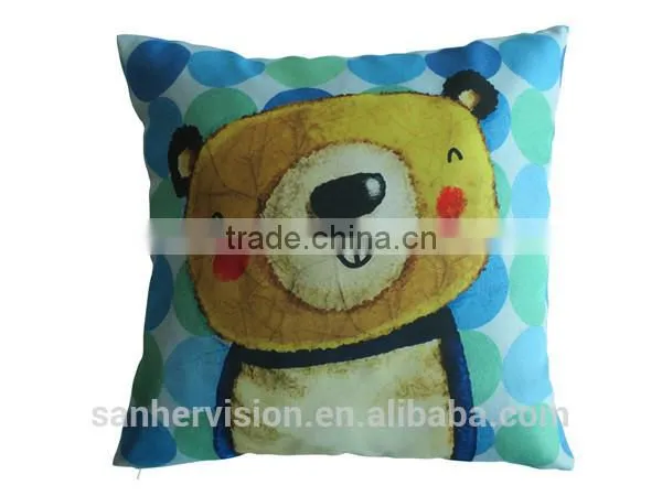 100% Polyester Cartoon Car Cushion Cover