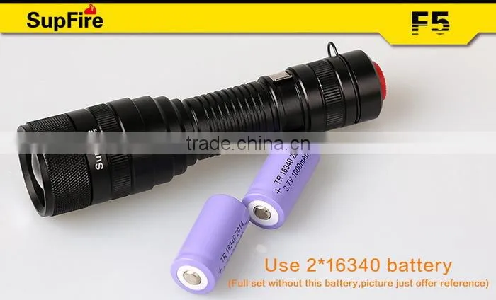 long range self defence weapon aluminum alloy flash light