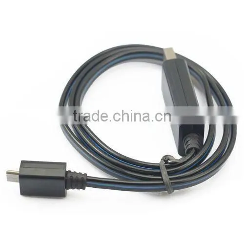 Visible Flowing Current Power Micro USB Cable for Samsung Galaxy S3 i9300