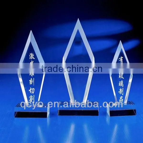 ACY-002 3D simple design models acrylic trophy