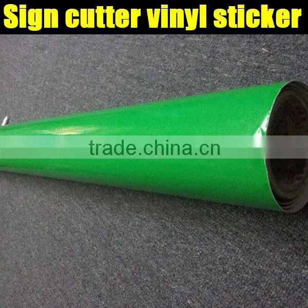 Sticker Green Cutting Car Decal Sticker PVC Self Adhesive Vinyl