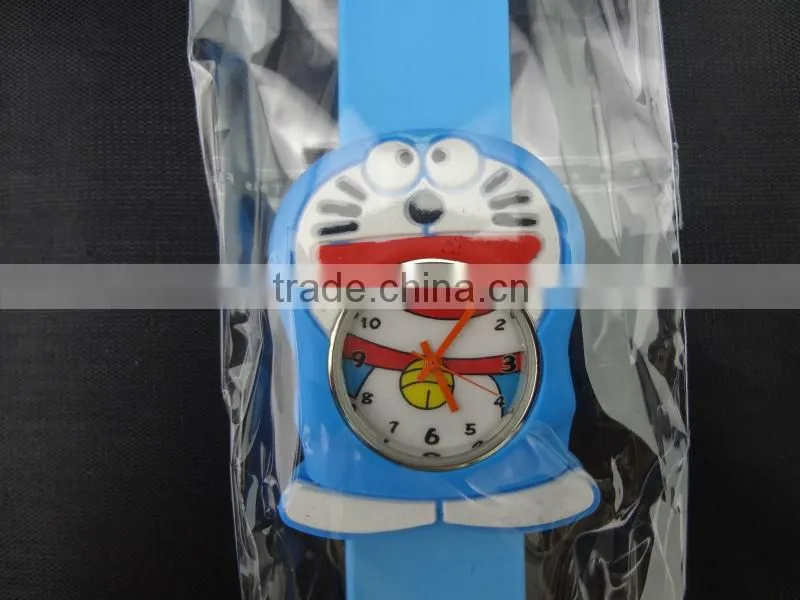 Wholesale Eco-friendly slicone kids PaPa watch Promotion gift children PaPa watch
