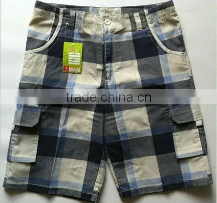 Mens ready made cargo shorts with 6 big pockets